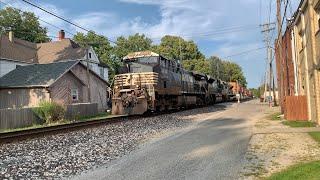 Trains Flying Through Crowded Neighborhood In Worlds 1st Electrically Lighted City Wabash Indiana