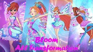 Winx Club Season 8 - Blooms All Transformations