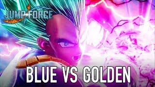 JUMP Force - PS4XB1PC - Super Saiyan Blue and Golden Frieza gameplay