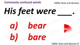 CAN YOU SCORE 1515? COMMONLY CONFUSED WORDS - 7. GRAMMAR  VOCABULARY TEST.