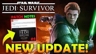 Does this NEW UPDATE really fix Star Wars Jedi Survivor? Survivor News Update + Patch Notes
