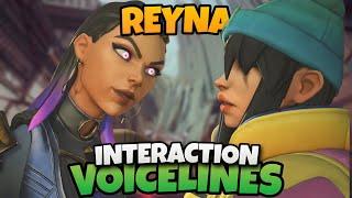 Valorant - Reyna Interaction Voice lines With Other Agents