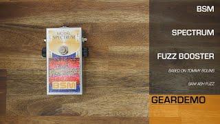 BSM - Spectrum Fuzzbooster - Geardemo