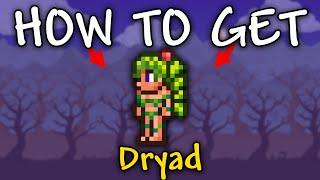 How to Get Dryad in Terraria  Dryad in terraria