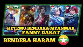 SOLO RANK  KETEMU BENDERA HARAM  MYANMAR  Mobile legend