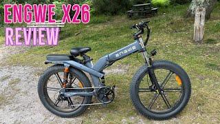 Engwe X26 Review - Off Road Beast  30MPH  E-BIKE