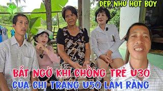 Bất ngờ khi chồng trẻ U30 của chị trang U50 làm lại răng đẹp trai như hot boy ai cũng trầm trồ