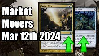 MTG Market Movers - Mar 12th 2024 - Modern Cascade Has New Tools Uncommon Up 500% - Ardent Plea