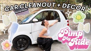 PULISCO & DECORO la mia macchina  *PIMP MY RIDE* smart fortwo vlog