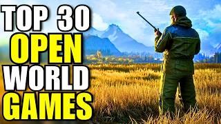 Top 30 Best FREE Open World Games on Steam 2024 NEW