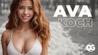 Hot Yoga Pants Photoshoot with Ava  Ava Koch Vol.02  4K Lookbook