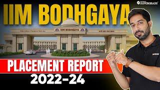 IIM Bodhgaya Placement Report 2022-24 MBA Placement in 2024  IIM Placements & Packages