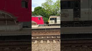 6 DB Romania locomotives parked in Bucharest Băneasa