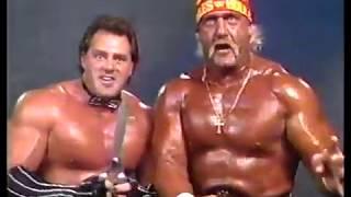 Brutus Beefcake & Hulk Hogan Promo 1989-07-16