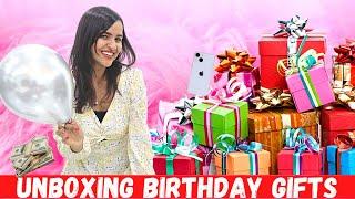 UNBOXING 100 Birthday GIFTS A Room Full of Surprises