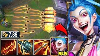 RIOT GAVE JINX AN ATTACK SPEED HACK AND ITS 100% BROKEN 7.89 ATTACK SPEED