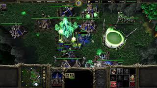 Warcraft 3 1on1 Undead vs Undead  Full WC3 Gameplay