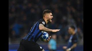 Fotogallery Inter-Barcellona 1-1 la sequenza del gol di Icardi e la faccia esagerata di Vecino