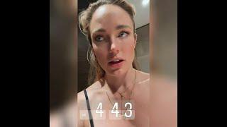 Caity lotz wakes up very early #219