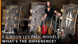 Gibson Les Paul Standard vs Studio vs Traditional and More 5 LPs Explained   Reverb