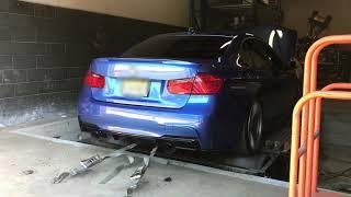 2013 BMW 335i Dyno  Pure Stage 2 on 93 octane - 6MT PWG F30 N55  FBO & PS2 Stock Fuel System 