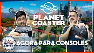 JOGAMOS Planet Coaster para videogame será que vale a pena? - REVIEW