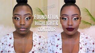 FOUNDATION HIGHLIGHT AND CONTOUR ROUTINE UPDATED