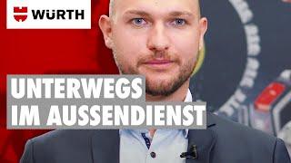 Erlebe mit unserem Außendienstmitarbeiter Sebastian Hintenberger die Vielseitigkeit in seinem Job