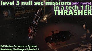 How To Run Level 3 Missions in a Destroyer – EVE Online Corvette to Cynabal Challenge– Ep. 51