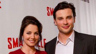 Tom Welling And Erica Durance Entrance And Exit At Wales Comic Con