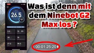 Ninebot G2 MAX Steigungstest ️mit Vergleichstabelle 