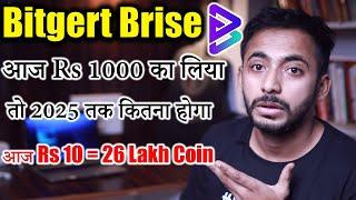 Birgert Brise आज 1000 का लिया तो 2025 तक कितना होगा?  bitgert news today  Crypto News  Prediction