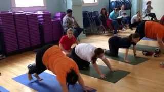 Adapted Yoga for students with disabilities