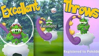 TORNADUS Excellent Throws EVERY TIME How To Excellent Throws When Catching TORNADUS  Pokémon Go