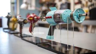 Adam Savage Meets Sci-Fi Ray Gun Replicas