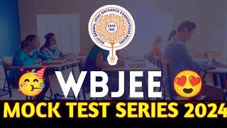 WBJEE 2024 TEST SERIES + TEST PAPERS  Mathematics Physics And Chemistry All