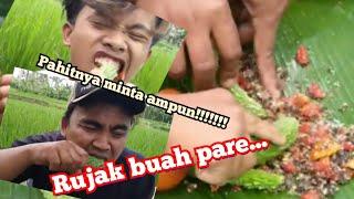 Rujak extreme# buah pare rasanya mantul