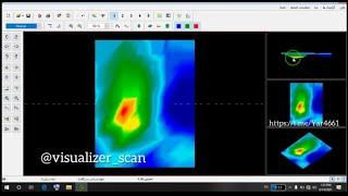 visualizer 3dاسکن طلا نقره مفرغ ،رنگ طلا در اسکن و انالیز وتحلیل okm
