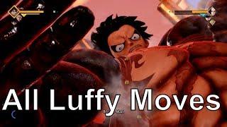 JUMP FORCE LUFFY All Skill and ULTIMATE Attack