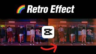 How to Apply Retro Effect in CapCut on PC