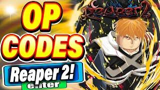 ALL NEW *SECRET* CODES UPDATE in REAPER 2 CODES  Roblox Reaper 2 Codes