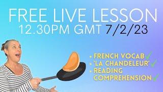 French reading comprehension skills & more - FREE Full Lesson