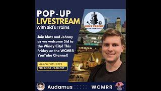 Live Stream this Friday 31023 starting at 800 PM CT featuring @Audamus and @SidsTrains