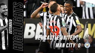 Newcastle United 1 Manchester City 0  Carabao Cup Highlights  Isak Fires Us Into Round Four 