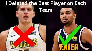 I Deleted Every Team’s Best Player and The Outcomes Were WEIRD