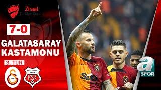 Galatasaray 7-0 Kastamonuspor Ziraat Türkiye Kupası 3.Tur Maçı  19.10.2022