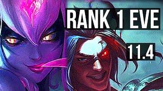 EVELYNN vs KAYN JUNGLE  Rank 1 Eve Rank 8 8311  JP Challenger  v11.4