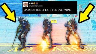 VALVE ADDED FREE CHEATS for everyone - COUNTER STRIKE 2 CLIPS