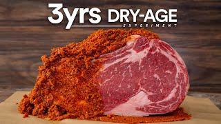 I dry-aged STEAKS in 3 yrs. PEPPERS and eat it