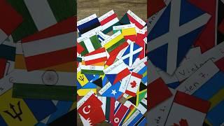 Drawing all country flags  Found your countrys flag?  #art #creative #painting